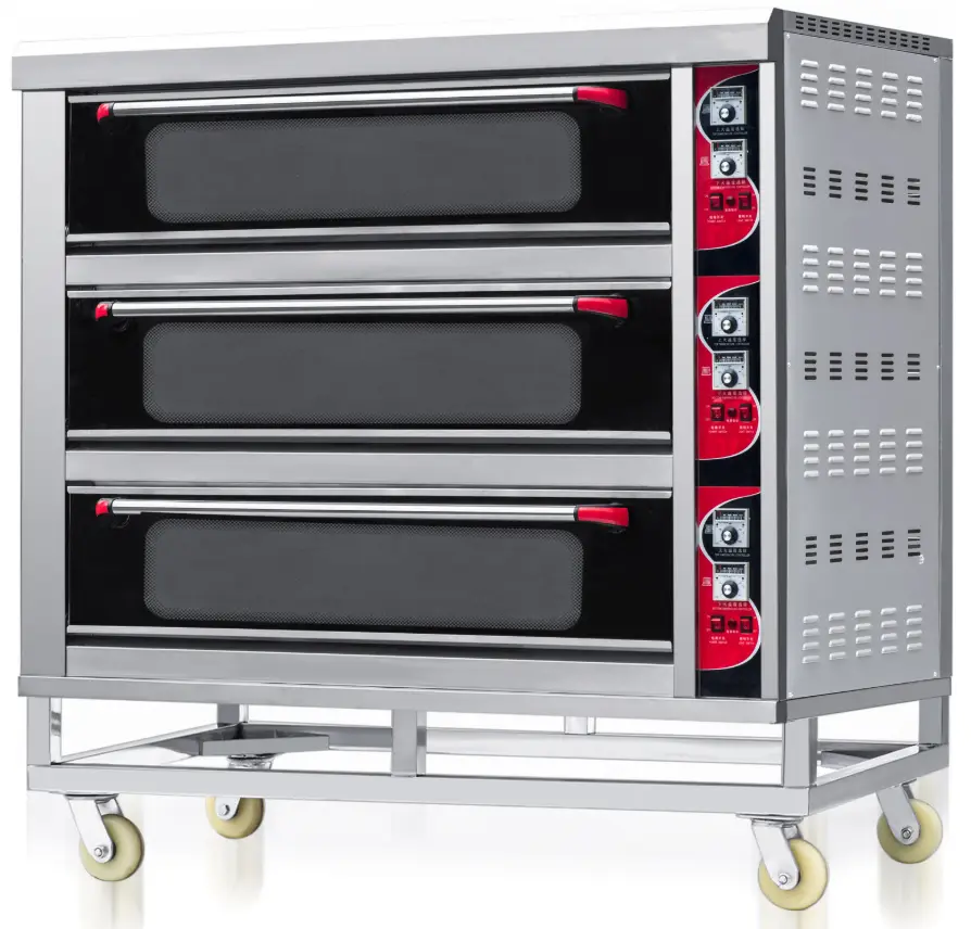 TARZAN Wholesale Launch Electric Oven for Baking Commercially Strong 13.2KW Pizza Baking Oven — image 6
