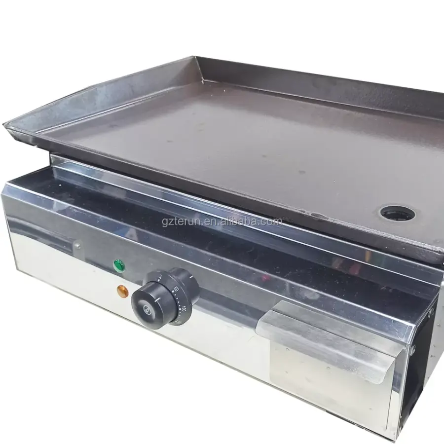 TARZAN Wholesale Electric Grill Flat Griddle Multi-function Indoor Non Stick Grill with Flat Top Machine Stalls Equipment — image 3