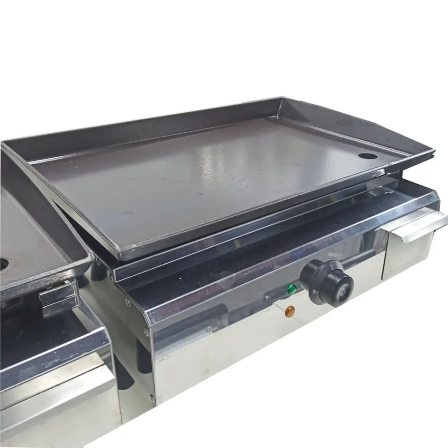 TARZAN Wholesale Electric Grill Flat Griddle Multi-function Indoor Non Stick Grill with Flat Top Machine Stalls Equipment — image 4