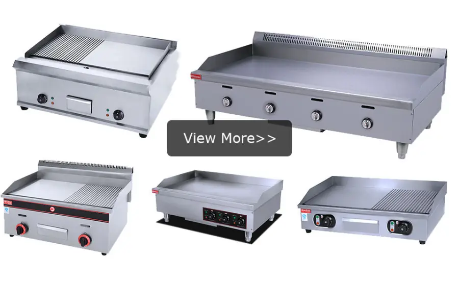 TARZAN Electric Griddles Commercial Restaurant Stainless Steel Electric Griddle with Flat Top Machine Stalls Equipment — image 6