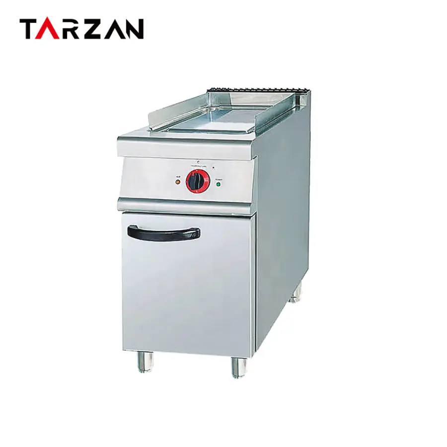 Commercial Flat Grill Griddle with Cabinet Kitchen Griddle Fryer Robust Design for Central Kitchens & Foodservice — image 2