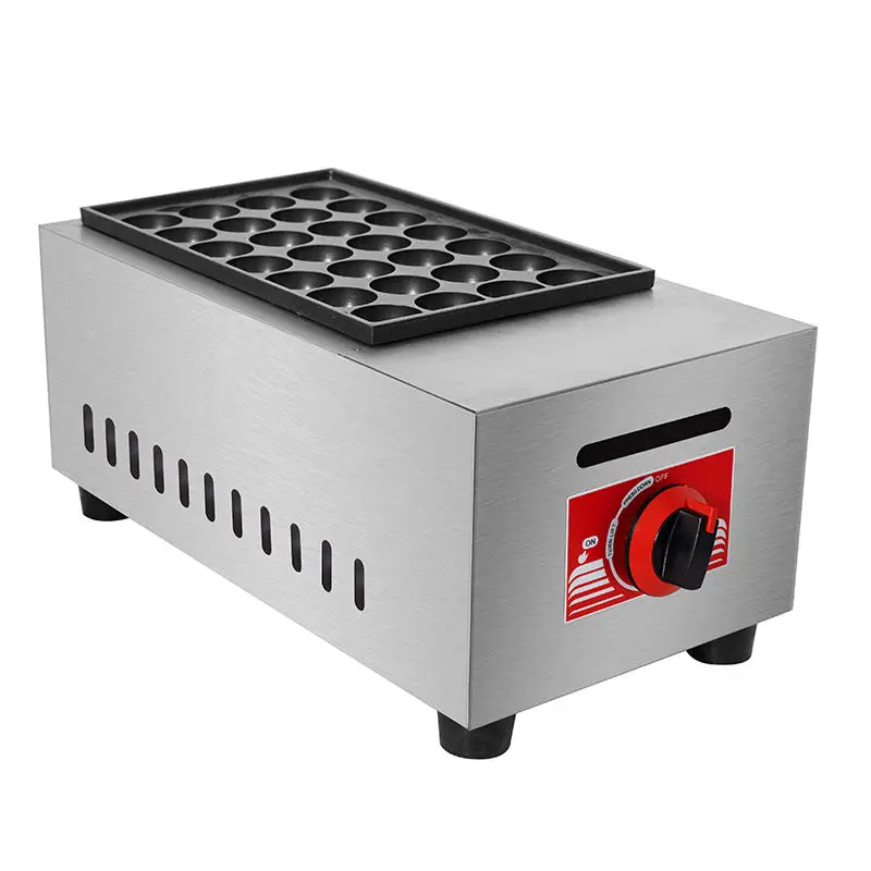 Takoyaki Machine for Single Plate/double Plate/triple Plate to Choose Takoyaki Maker Non Stick Grill Snack Machines — view 4