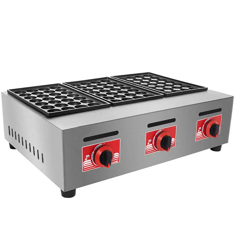 Takoyaki Machine for Single Plate/double Plate/triple Plate to Choose Takoyaki Maker Non Stick Grill Snack Machines — view 6