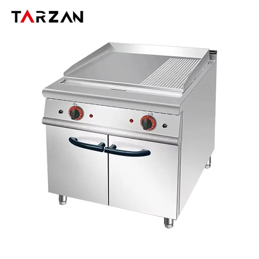 Top-Seller Commercial Stove with Griddle Electric Griddle with Cabinet Heavy-Duty Build for Fast Food & Catering — image 2