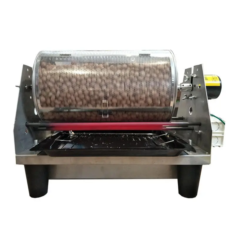 2026 High Performance Gas Electric Nuts Roaster Machine Hot Air Coffee Commercial Peanut Seed Nut Roasting Machine — view 1