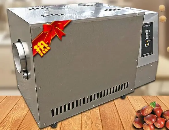 2026 High Performance Gas Electric Nuts Roaster Machine Hot Air Coffee Commercial Peanut Seed Nut Roasting Machine — image 7