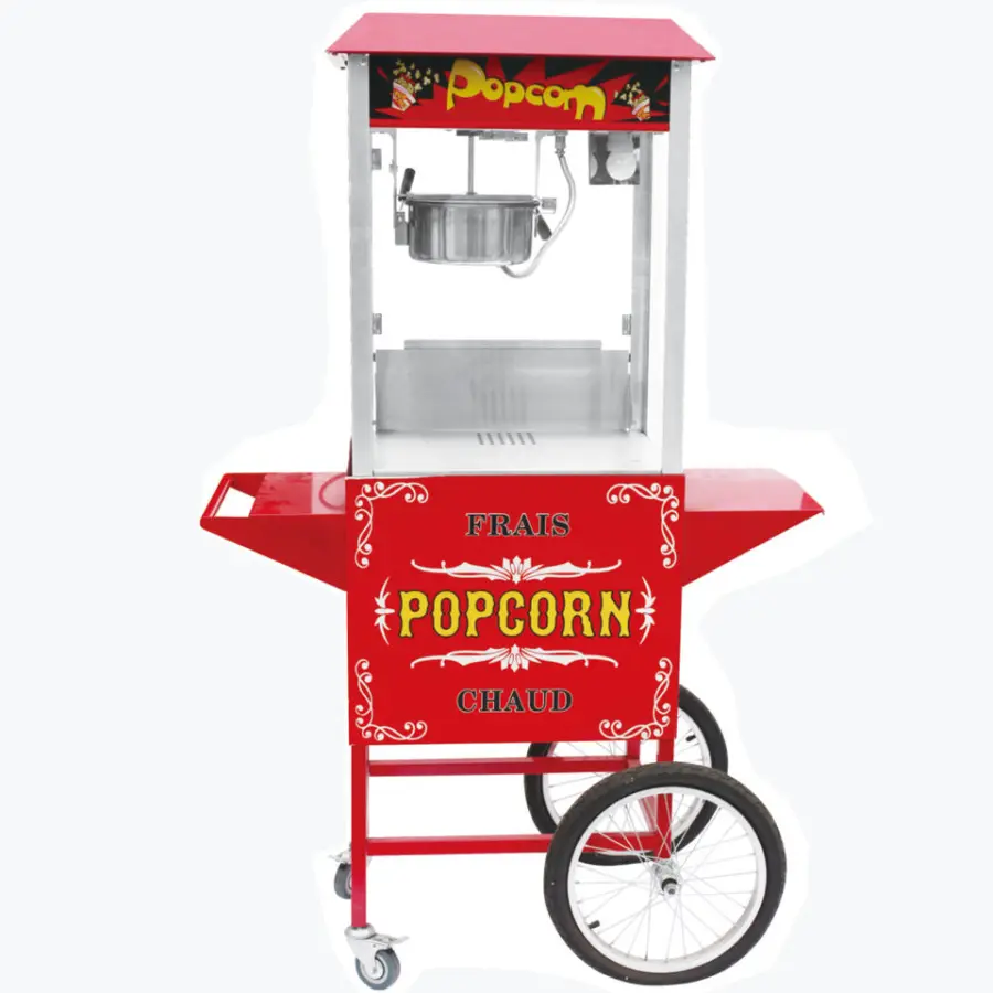 FACTORY Price Professional Concession Cart Commercial Popcorn Machine Popcorn Makers — view 1