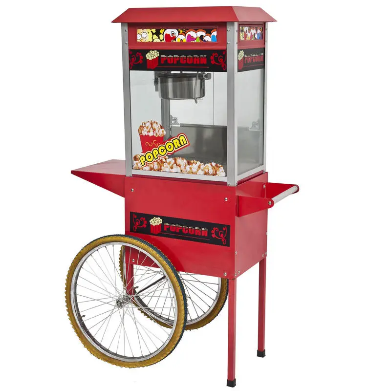 FACTORY Price Professional Concession Cart Commercial Popcorn Machine Popcorn Makers — image 4
