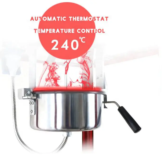 FACTORY Price Professional Concession Cart Commercial Popcorn Machine Popcorn Makers — image 5