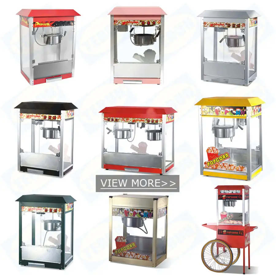 FACTORY Price Professional Concession Cart Commercial Popcorn Machine Popcorn Makers — image 6