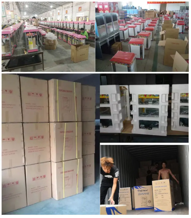 FACTORY Price Professional Concession Cart Commercial Popcorn Machine Popcorn Makers — image 7