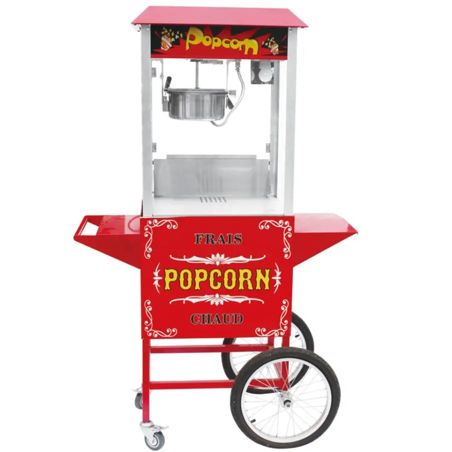 Factory Industrial Strong Structure Commercial 8oz Kettle Popcorn Machine Machine With Safe Organic Glasses — view 1