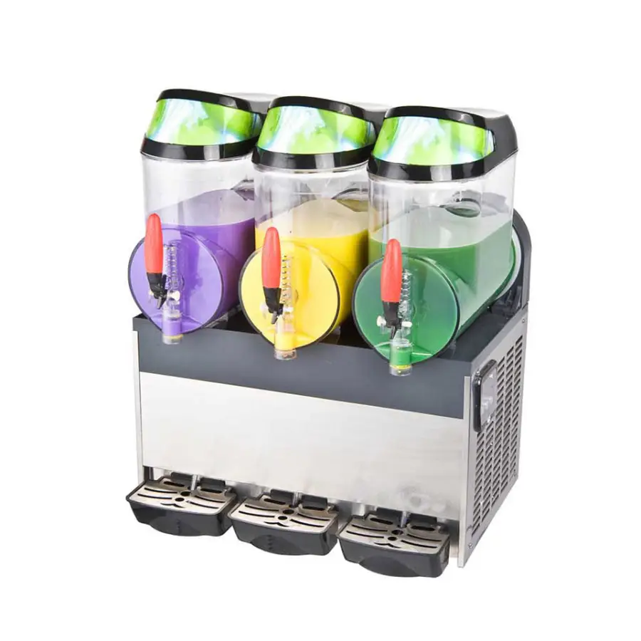 Granita Machines 15L X 3 Tank Slush Ice Machine Commercial Slushie Machine — image 3