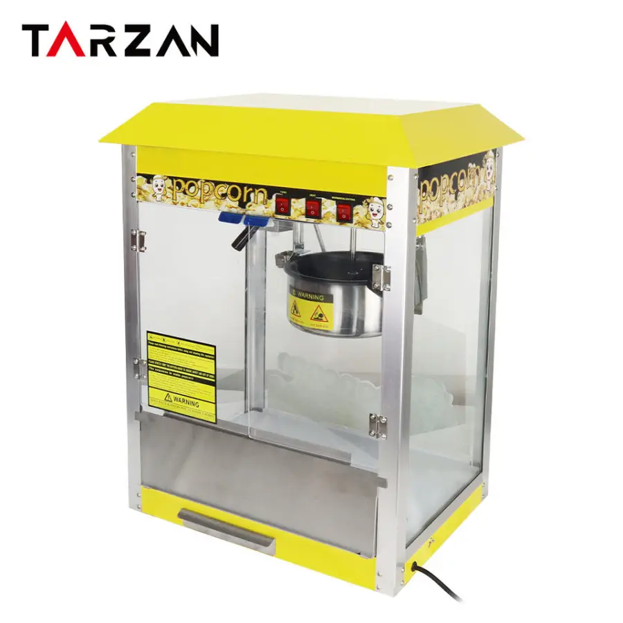 Factory Price CE Approved 8OZ Popcorn Maker Electric Commercial Popcorn Machine — image 4