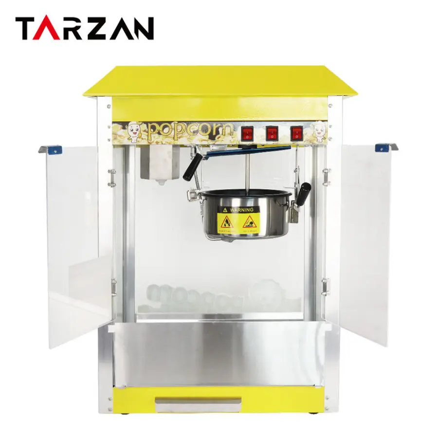 Factory Price CE Approved 8OZ Popcorn Maker Electric Commercial Popcorn Machine — image 6