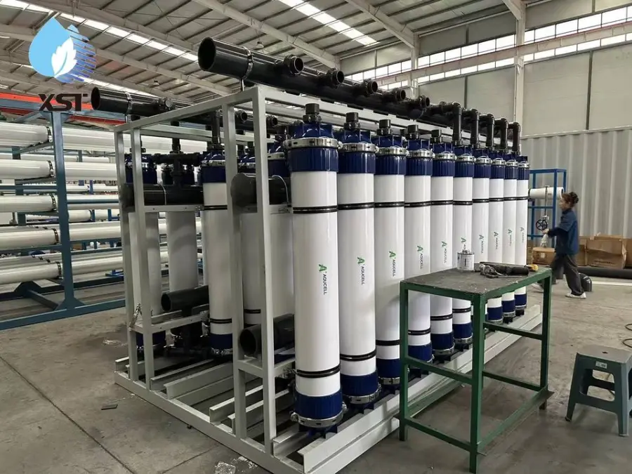 Automatic Ultrafiltration Water Purifier Including Pressure Vessel Pump Membrane PLC Steel PVDF UPVC Materials 220V High — image 7