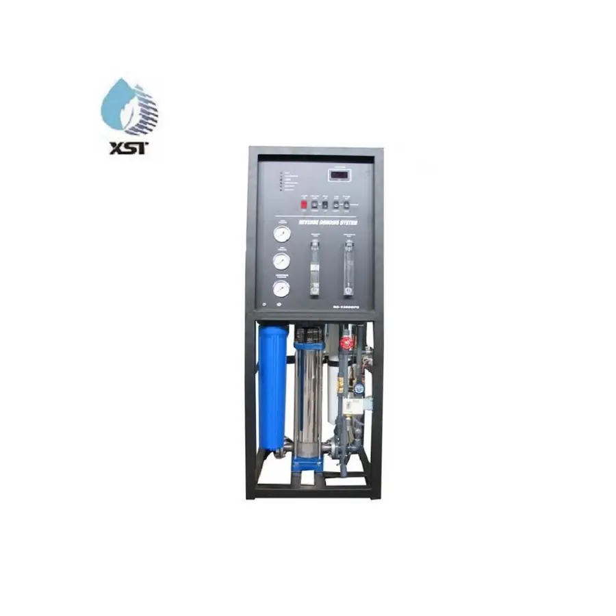 Industrial RO Water Purifier System with Pump & PLC 250L/H-1000M3/H Capacity 98-99% Desalination ISO9001 CE Certified — image 6