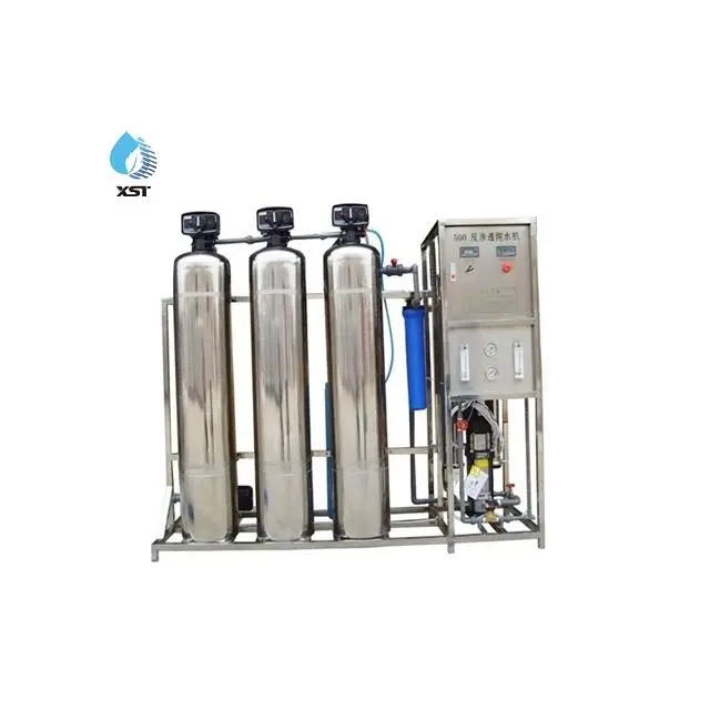 Custom 2000LPH RO System Stainless Steel Water Treatment Machine Pressure Vessel PLC Motor ISO9001 CE Certified 1 Year W — view 1