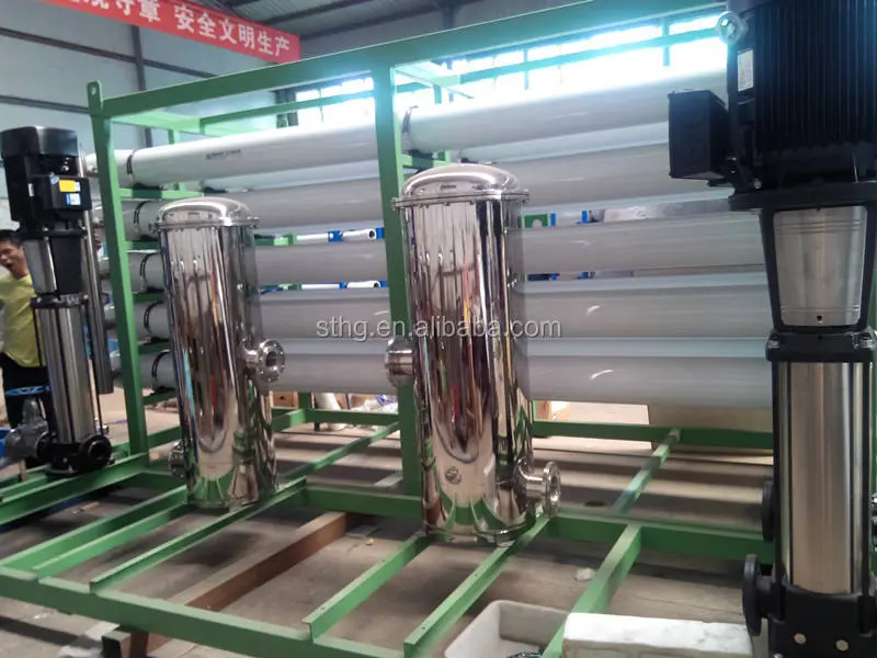 30T/H Brackish Water Reverse Osmosis System RO Water Purifier with PLC Pump & Motor ISO9001 CE Certified 98-99% Desalination — image 5