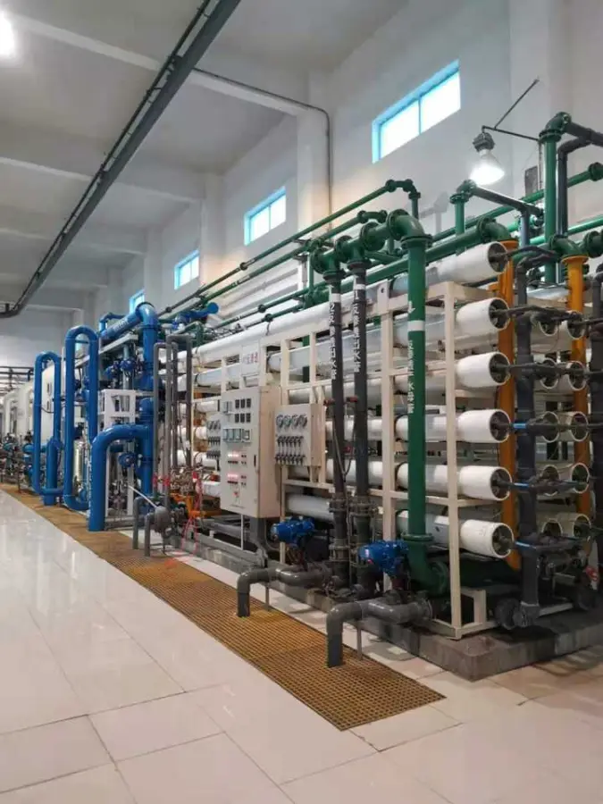 30T/H Brackish Water Reverse Osmosis System RO Water Purifier with PLC Pump & Motor ISO9001 CE Certified 98-99% Desalination — image 6