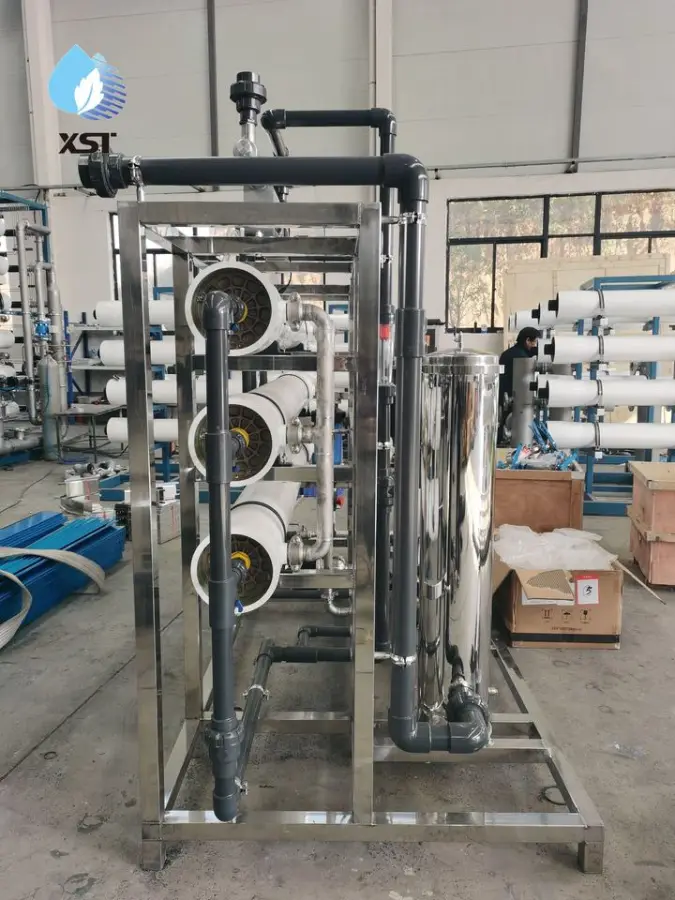 Seawater Desalination RO System 2000L/H 98-99% Desalination Rate PLC Pump Motor Water Treatment Plant — image 5