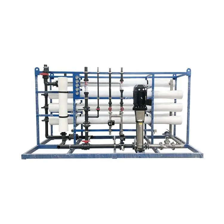 12000L/H Agriculture Irrigation Used Salty Water Desalination Plant with PLC Motor & Pump RO Water Filter — view 1