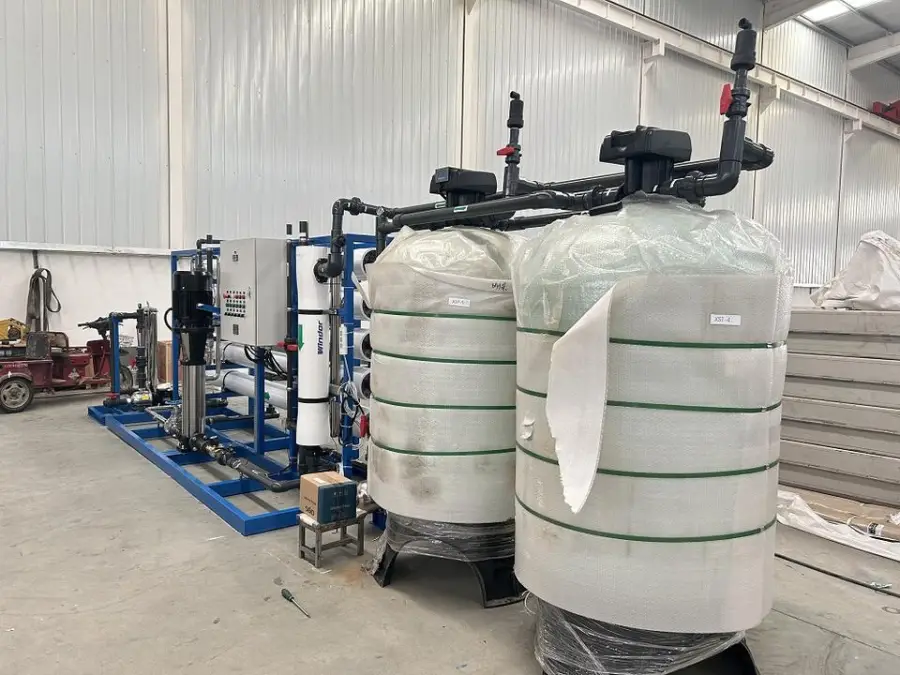 12000L/H Agriculture Irrigation Used Salty Water Desalination Plant with PLC Motor & Pump RO Water Filter — image 5