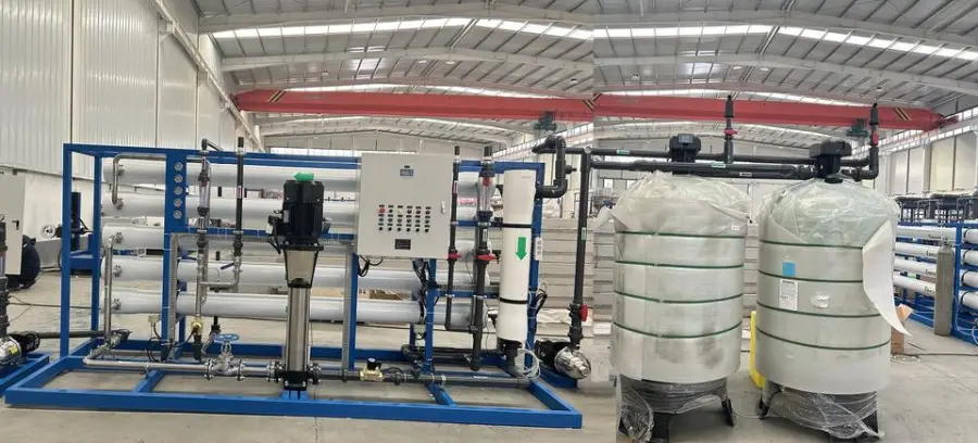 12000L/H Agriculture Irrigation Used Salty Water Desalination Plant with PLC Motor & Pump RO Water Filter — image 6