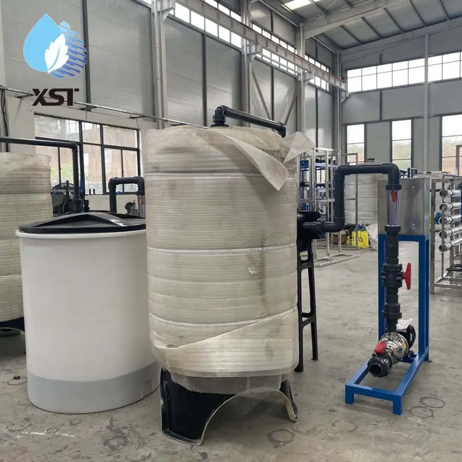 XST Brand Large Capacity 15 Ton Industrial Automatic Water Treatment System Softener Reverse Osmosis Filtration ISO9001 CE — image 3