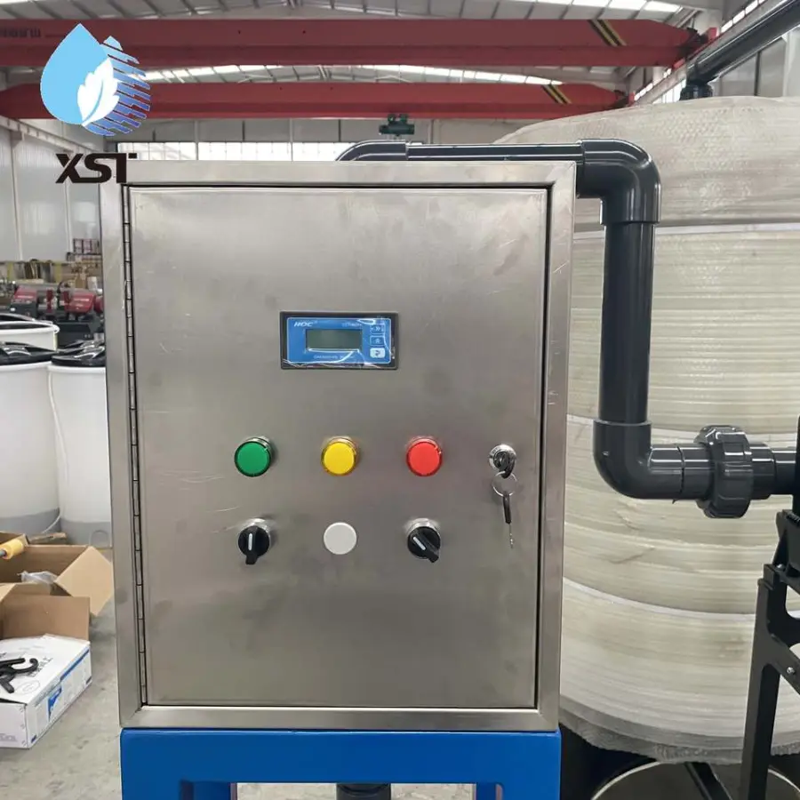 XST Brand Large Capacity 15 Ton Industrial Automatic Water Treatment System Softener Reverse Osmosis Filtration ISO9001 CE — image 4