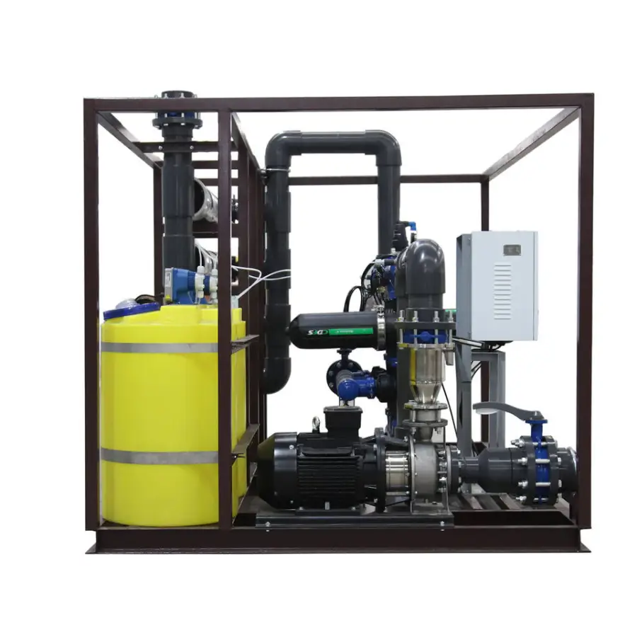 Commercial Drinking Water Reverse Osmosis RO High Capacity Pump & Motor CE Certified Treatment Filter Unit Plant Machine — view 2