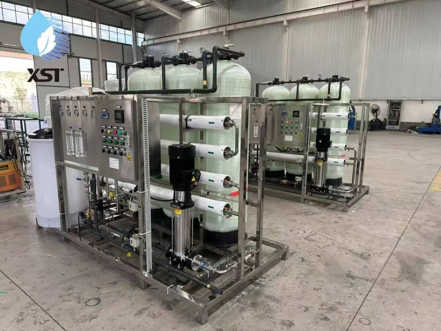 500L/H Reverse Osmosis Water Purification Machine with PLC Motor & Pump 98-99% Desalination ISO9001 CE Certified — view 4