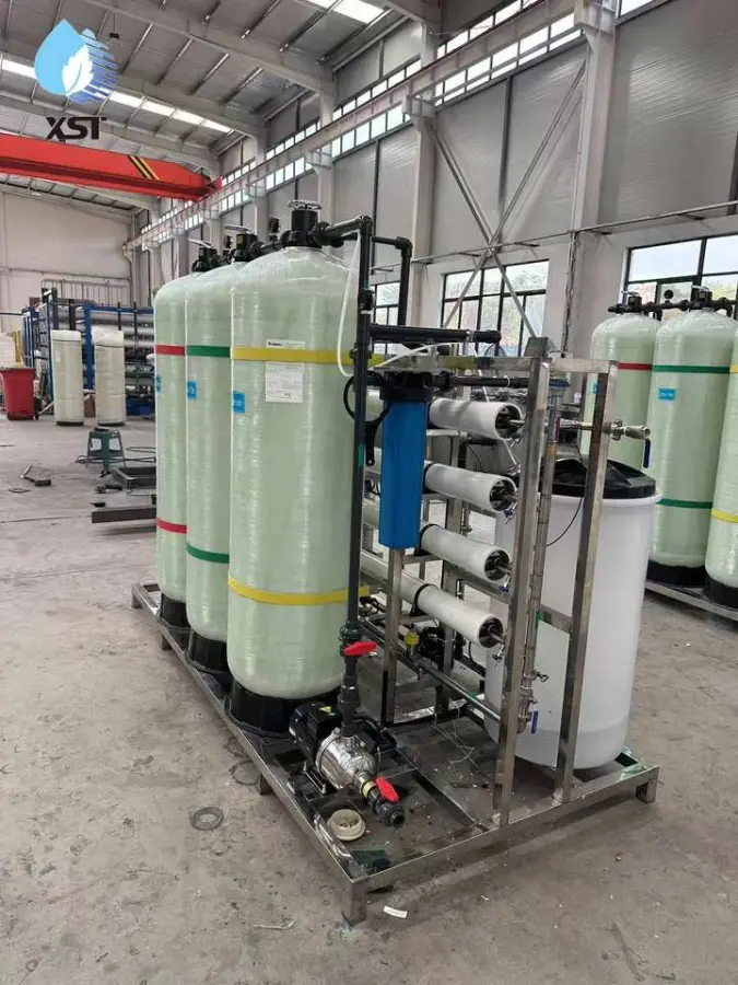 500L/H Reverse Osmosis Water Purification Machine with PLC Motor & Pump 98-99% Desalination ISO9001 CE Certified — view 5