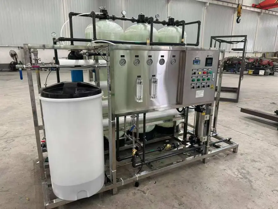 500L/H Reverse Osmosis Water Purification Machine with PLC Motor & Pump 98-99% Desalination ISO9001 CE Certified — view 6