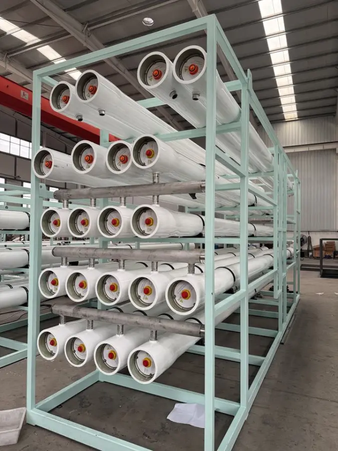 XST 50 Ton Per Hour Water Filtration & Reverse Osmosis System with Pump and Motor for Agricultural Irrigation — image 5