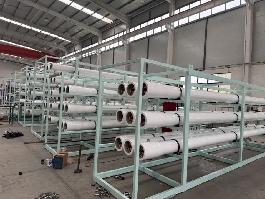 XST 50 Ton Per Hour Water Filtration & Reverse Osmosis System with Pump and Motor for Agricultural Irrigation — image 6