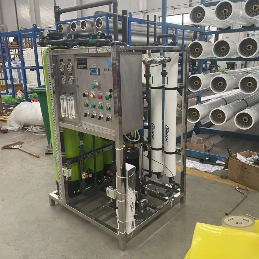 Wholesale Price 250L 500L 1000L Reverse Osmosis RO Filters System Drinking Water Treatment Pure Water Purification Plant Pump — image 4