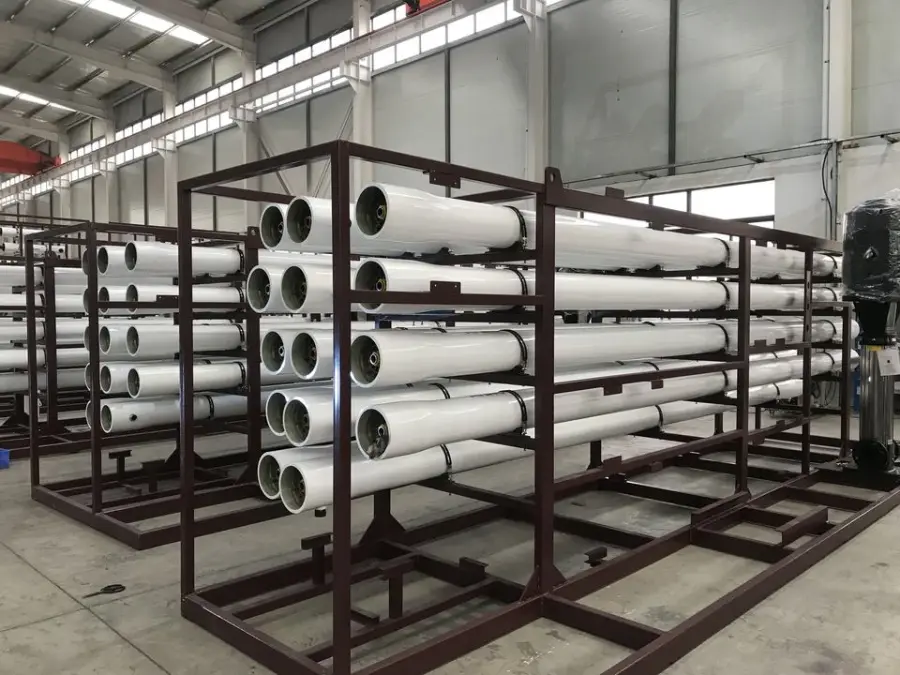 RO Pure Water Machine Reverse Osmosis System Desalination with Pressure Vessel Pump PLC 10000L/Hour Well Tap Water Purification — image 5