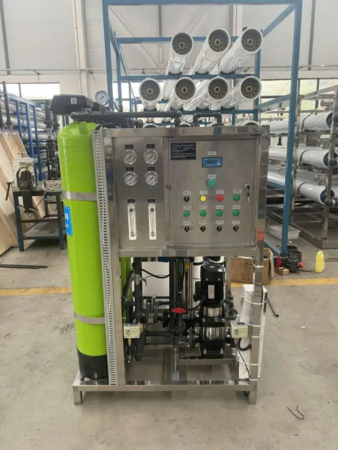 Wholesale Price 250L 500L 1000L Reverse Osmosis RO Filters System Drinking Water Treatment Pure Water Purification Plant Pump — image 6