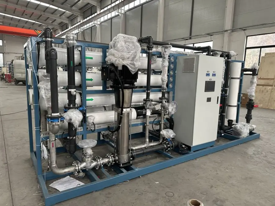 3T Stainless Steel RO Water Purifier with Motor PLC Pump 3000L/Hour Capacity for Ultra Filtration Desalination Hardness Removal — image 3