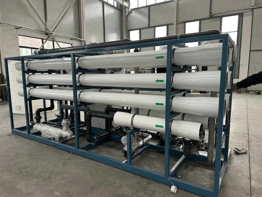 3T Stainless Steel RO Water Purifier with Motor PLC Pump 3000L/Hour Capacity for Ultra Filtration Desalination Hardness Removal — image 4