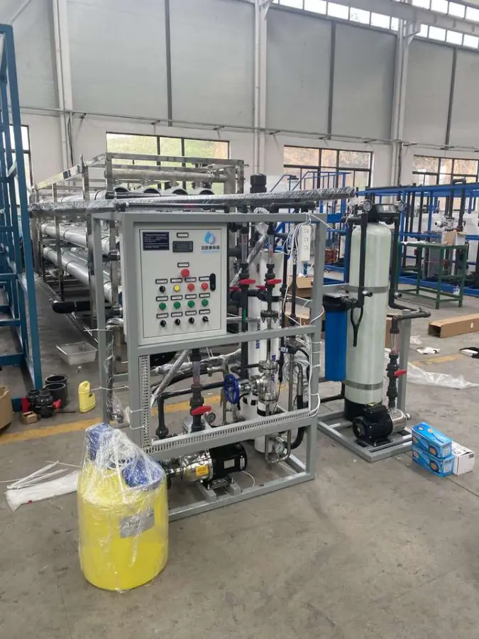 1000L/Hour Drinking Filter Desalination Water Purification System Reverse Osmosis System with Pump — view 1