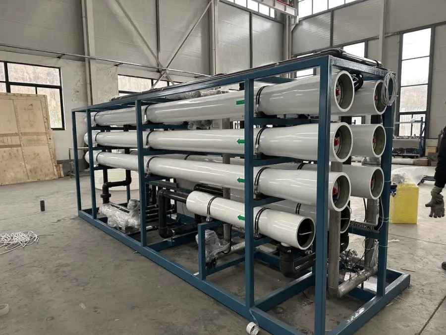 3T Stainless Steel RO Water Purifier with Motor PLC Pump 3000L/Hour Capacity for Ultra Filtration Desalination Hardness Removal — image 5