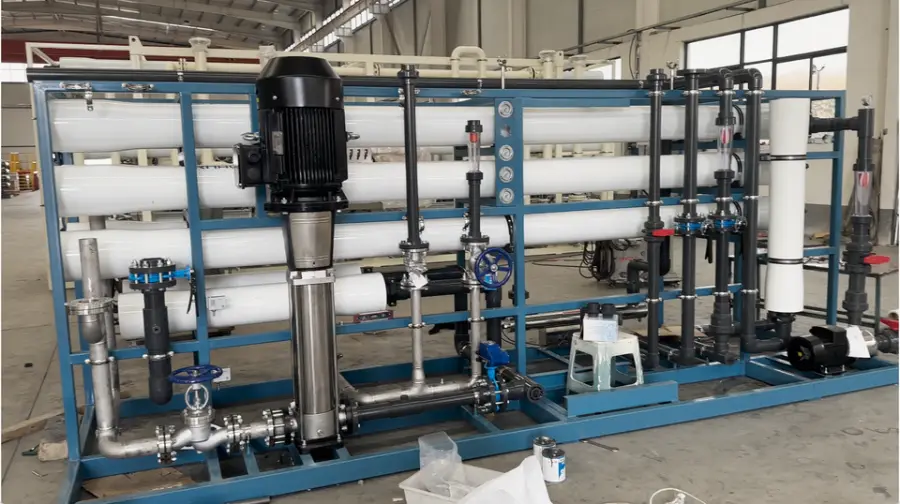 3T Stainless Steel RO Water Purifier with Motor PLC Pump 3000L/Hour Capacity for Ultra Filtration Desalination Hardness Removal — image 6