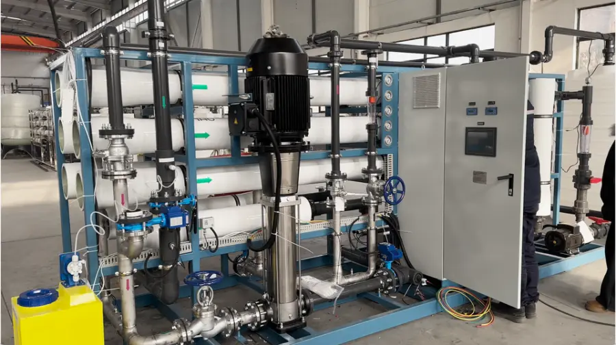 3T Stainless Steel RO Water Purifier with Motor PLC Pump 3000L/Hour Capacity for Ultra Filtration Desalination Hardness Removal — image 7
