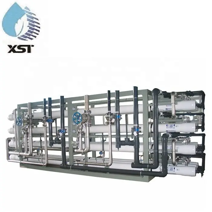 10000L/H High Efficiency Brackish Water Purifier with PLC Pump & Motor for Drinking RO Water Treatment Plant — view 3