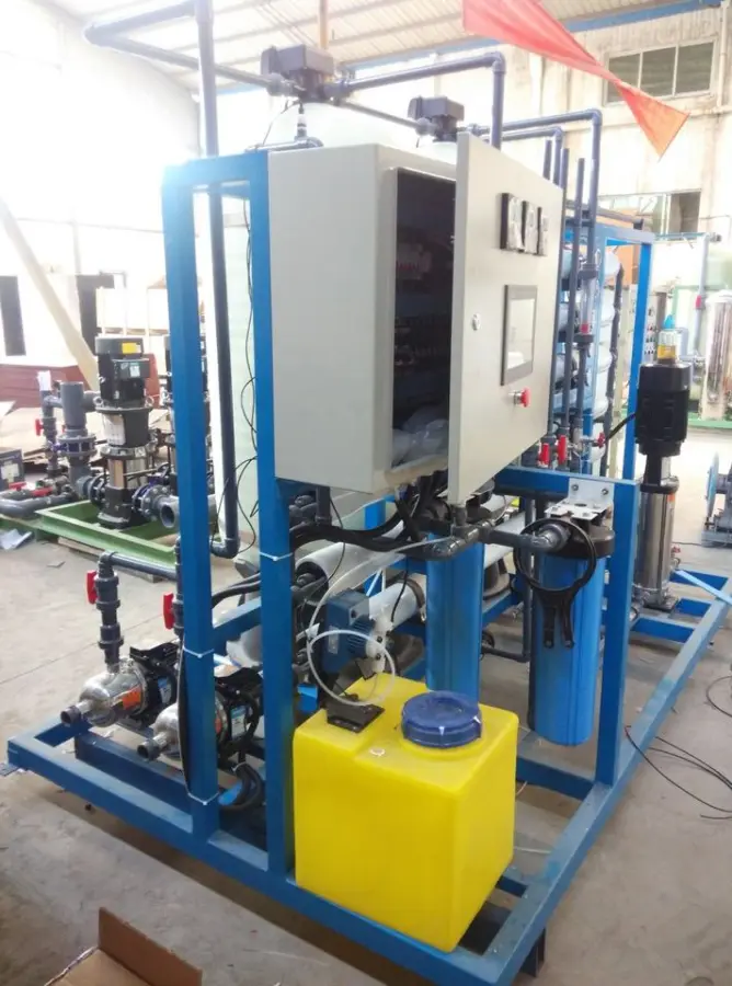3000L/H Brackish Water Purifier with PLC Pump & Motor for Drinking RO Treatment Plant (ISO9001 CE Certified Automatic Operation) — image 7