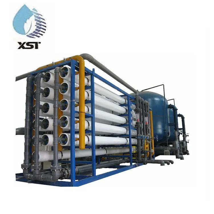 Industrial Reverse Osmosis Machine with PLC Pump & Motor for High Efficiency Water Treatment 25000L/H — view 3