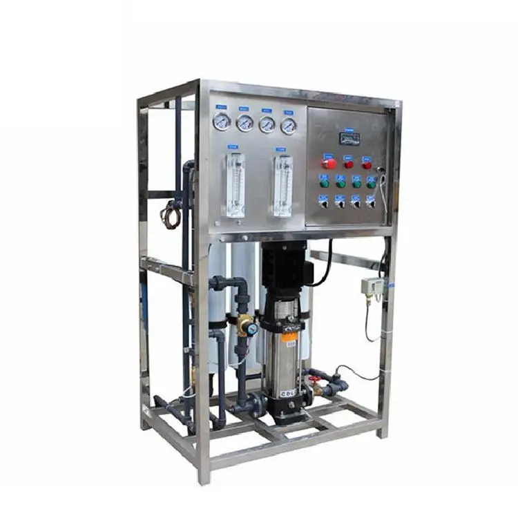 XST 500L/H Reverse Osmosis Water Purifier System PLC Pump Motor Pressure Vessel 99% Desalination Rate ISO9001 Certified 1 Year — image 3