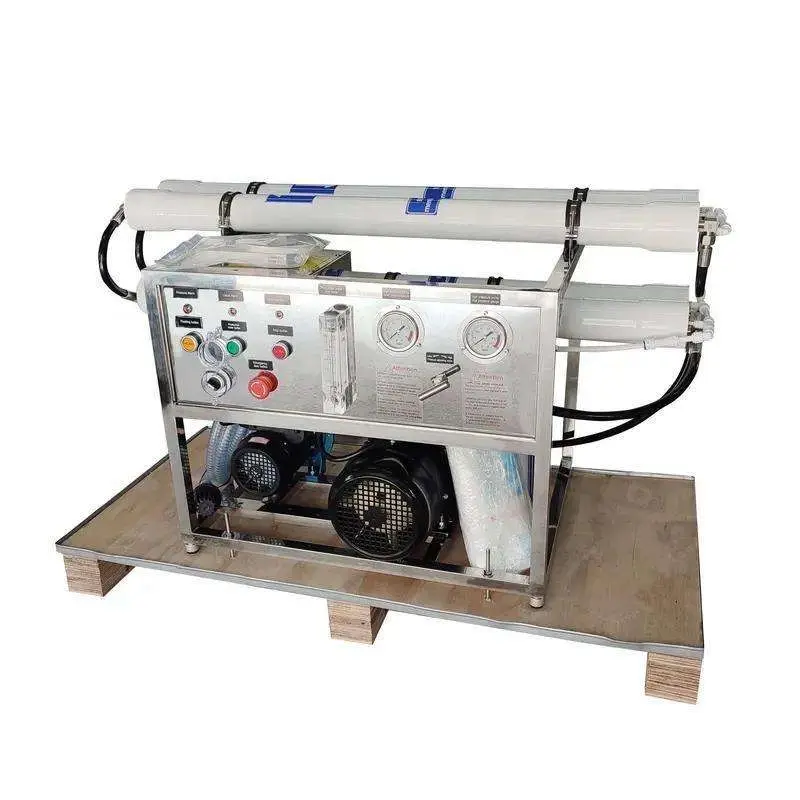Stark Mini Seawater Desalination Plant 700L RO System 98% Desalination Rate PLC Motor Controlled Pump ISO9001 Certified — image 3